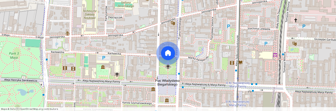 ul. Racławicka, Śródmieście, Częstochowa, śląskie