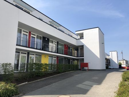 Mit Dachterasse: Helle, moderne 1 Zimmer-Wohnung Nähe JuWi-Campus & Sportwissenschaften, Kugelberg 73, Gießen - Photo 5