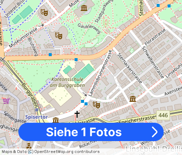 2 Zimmer, 40 m², 3. Stock - Foto 1