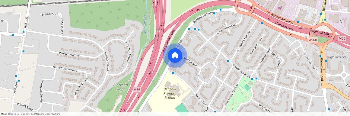 Greenwood Road, Wythenshawe, Manchester, M22