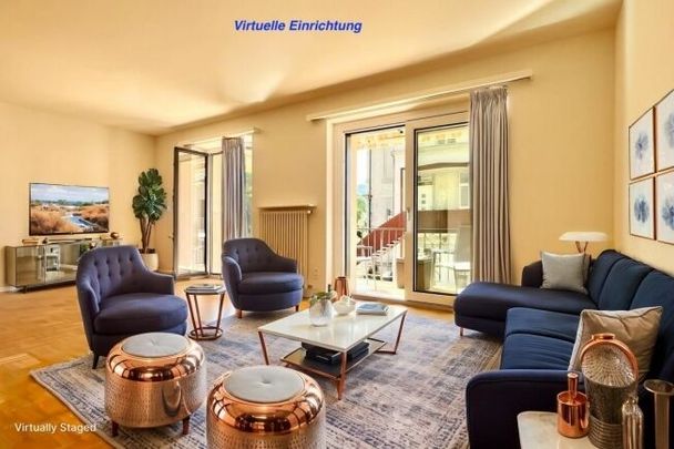 Top condition - 3.5-room apartment in a sunny location with garage and large balcony - Photo 1