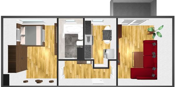 2-Raum-Wohnung mit Balkon - Photo 3