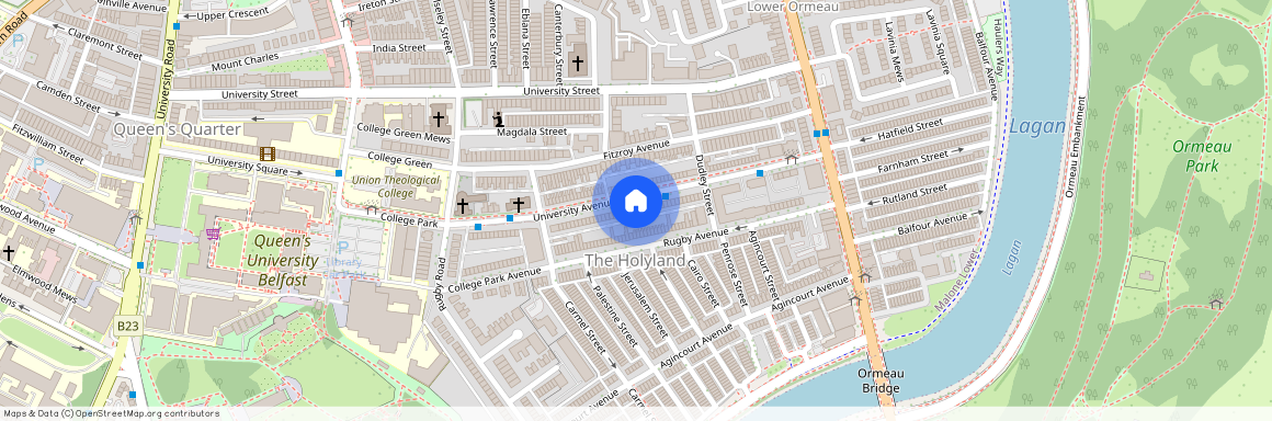 Great House, 111 University Avenue, Queens Quarter, Belfast, BT7 1GX