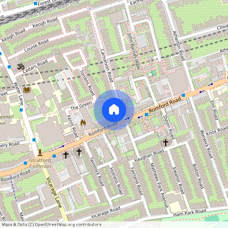 Carnarvon Road, Stratford, E15, London