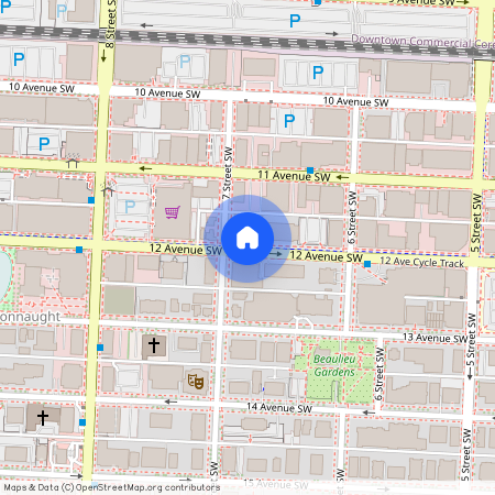 1404, 788 12th Ave SW, Calgary, AB T2R 0H1