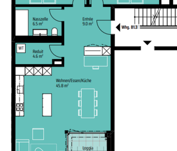 3.5 Zimmerwohnung in Ebnat-Kappel - Foto 1