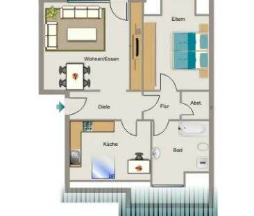 Bahnhofstraße 95, 59192 Bergkamen - Photo 3