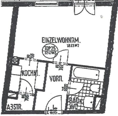 Süße und ruhige SINGLEWOHNUNG mit BALKON - NÄHE U4 PRILGRAMBRÜCKE - Foto 3