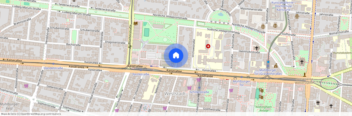 76185, Karlsruhe Weststadt Karlsruhe