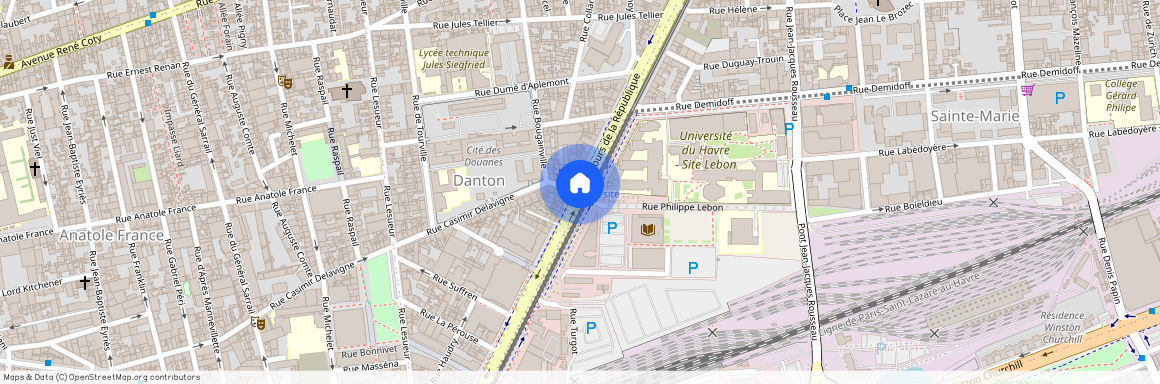 Cours de la République, Quartier Université, 76600, Le Havre