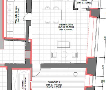 2.5 Zimmer, 61 m², EG - Foto 5