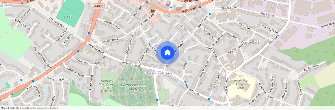 Cross Walks Road, Stourbridge