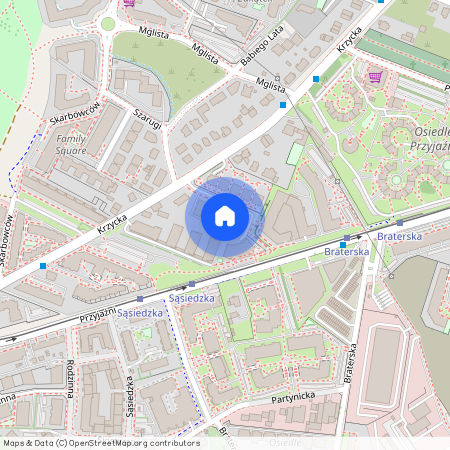 ul. Krzycka, Krzyki, Krzyki, Wrocław, dolnośląskie