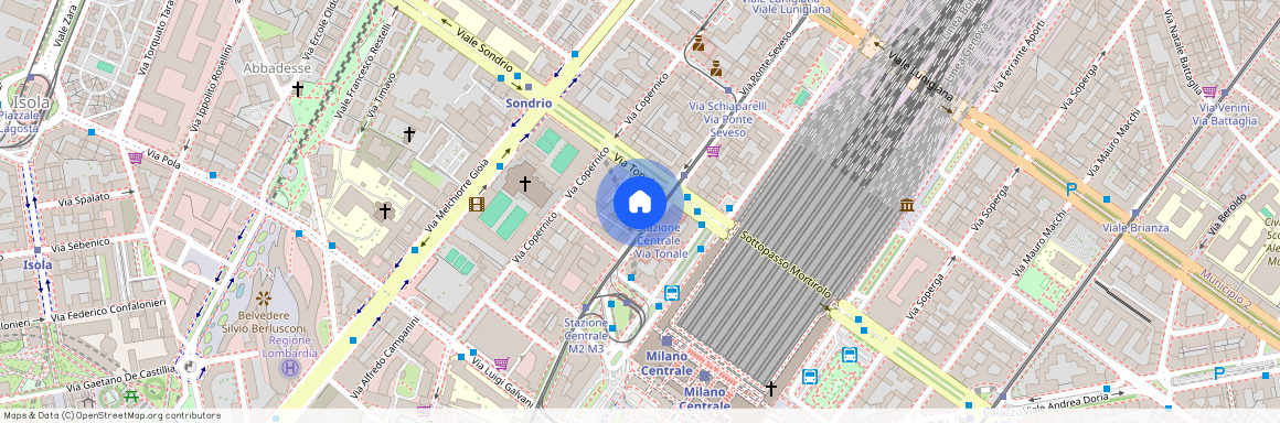 Via Fabio Filzi 47 Centrale Centrale, Repubblica Milano