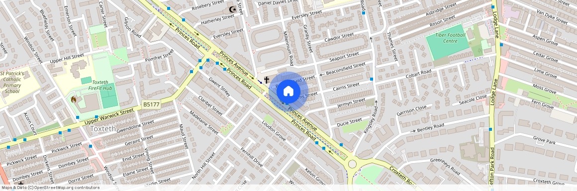 Princes Avenue, Princes Park, Liverpool, L8 2UP