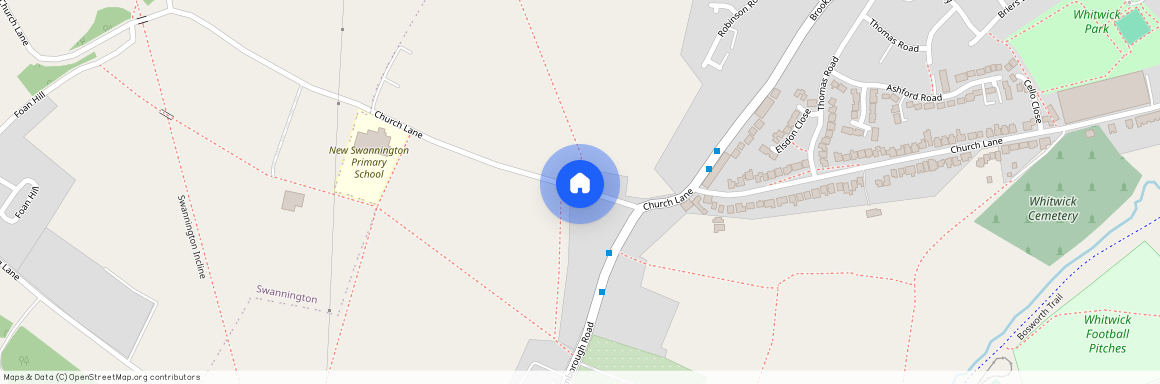 Church Lane, Coalville, LE67, Church Lane, New Swannington