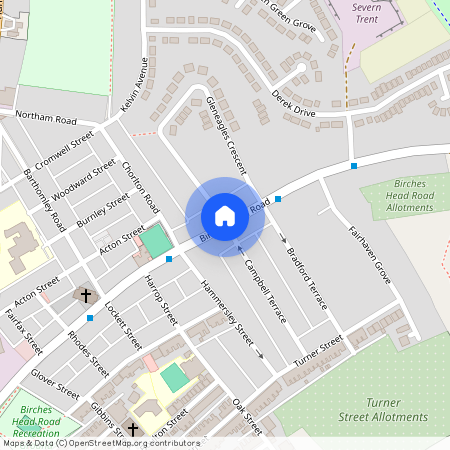 Campbell Terrace, Birches Head, Stoke-on-Trent, ST1