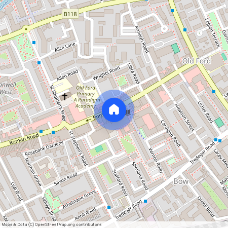 Roman Road, Bow, London, E3