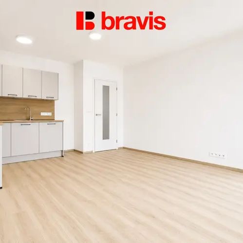 Pronájem bytu 2+kk, ul. Jižní, Brno - Horní Heršpice, novostavba - výhoda prvního nájemníka, balkon, garážové stání - Fotografie 1