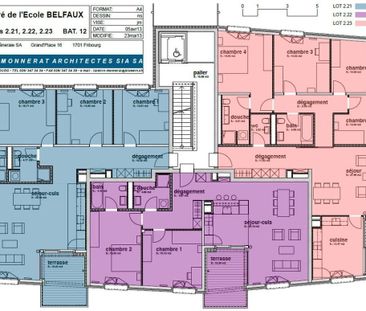 For rent – Beautiful modern 3.5-room apartment – 93 m² – Belfaux (FR) - Photo 2