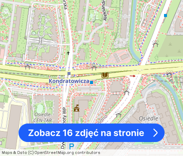 2 pokoje + oddzielna kuchnia + balkon, 50 m od st. METRO Kondratowicza - Zdjęcie 1