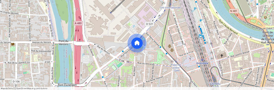 30 Rue Félix Esclangon, Grenoble