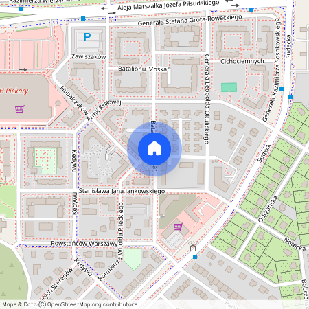 ul. Batalionu "Zośka", Legnica, dolnośląskie