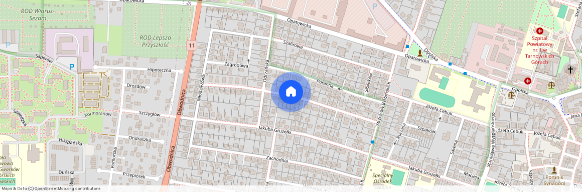 ul. Radosna, Tarnowskie Góry, tarnogórski, śląskie