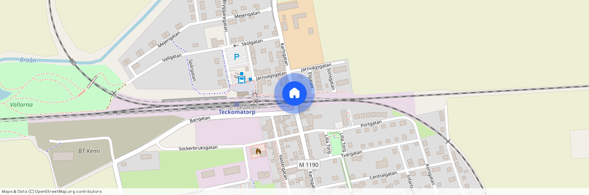 Karlsgatan, Teckomatorp