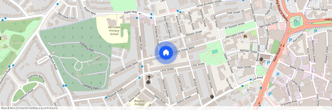 Merridale Street West, Wolverhampton, West Midlands, WV3