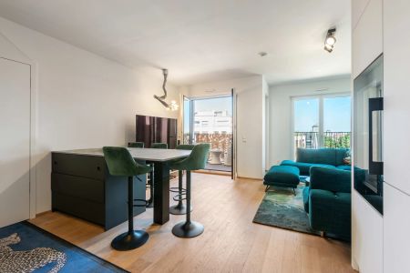 Möbliertes 3-Zimmer-Penthouse mit spektakulärer Rooftop-Terrasse in exklusivem Neubauquartier - Photo 3