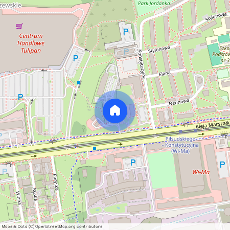 al. marsz. Józefa Piłsudskiego, Stary Widzew, Widzew, Łódź, łódzkie