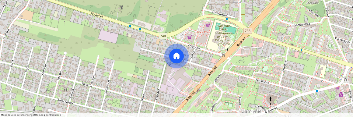 Radom, Zamłynie, Drewniana