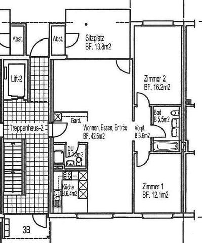 3.5 Zimmer, 90 m² - Photo 5