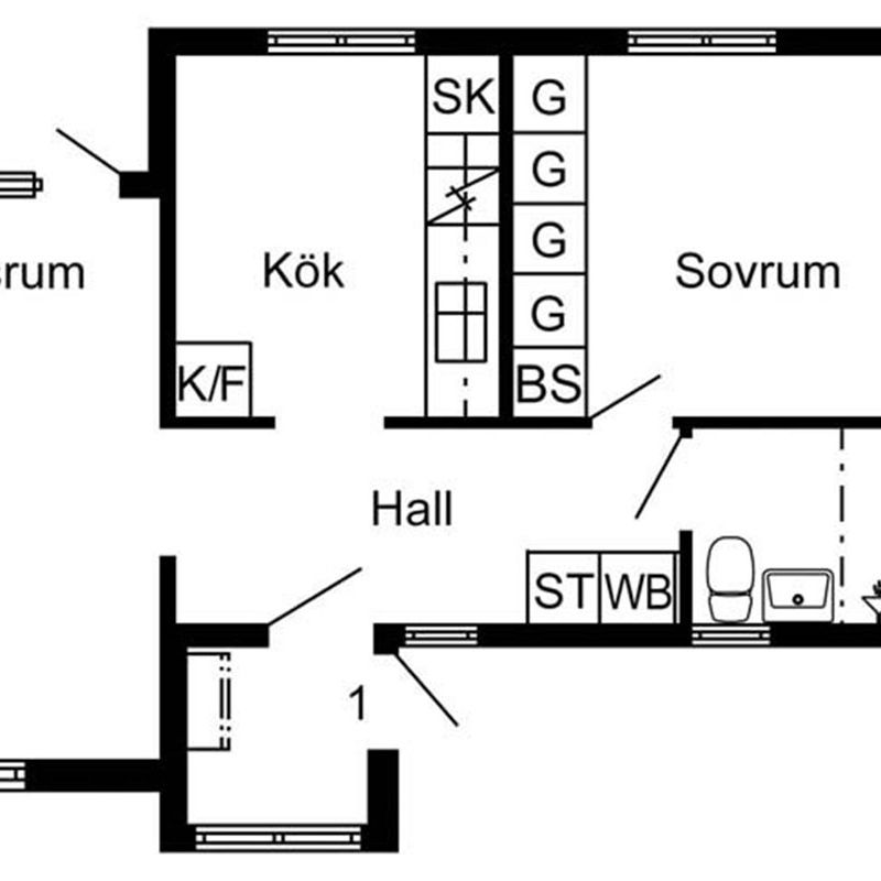 Villagatan 3 B - Foto 1