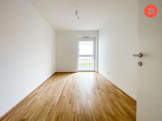 Schöne geförderte 3-Zimmer-Wohnung mit Tiefgaragenparkplatz und Balkon in Gallspach. Erstbezug! - Foto 1