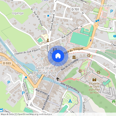 PYRENEES-ATLANTIQUES (64), - NOUVELLE-AQUITAINE, ST JEAN PIED DE PORT (64220)