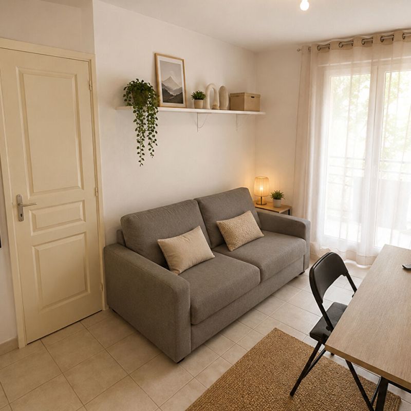 Appartement Simiane Collongue T2 + Balcon + Garage - Photo 1