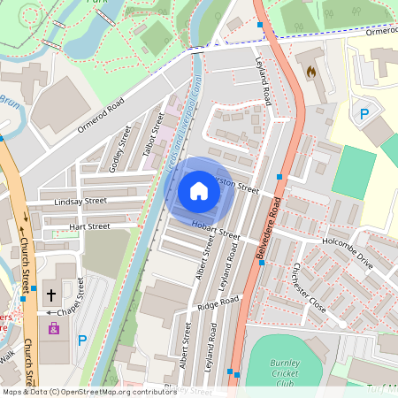 Hunslet Street, Burnley, BB11