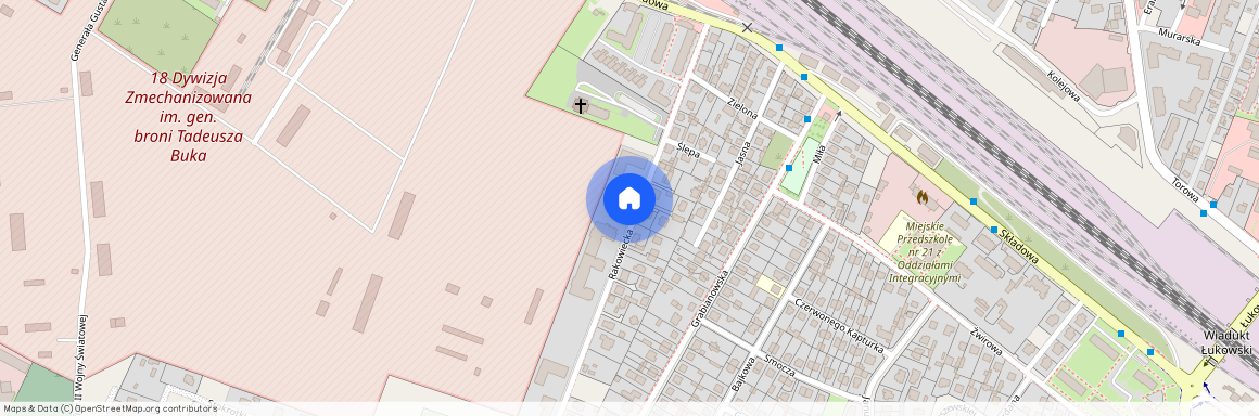 ul. Rakowiecka, Siedlce, mazowieckie