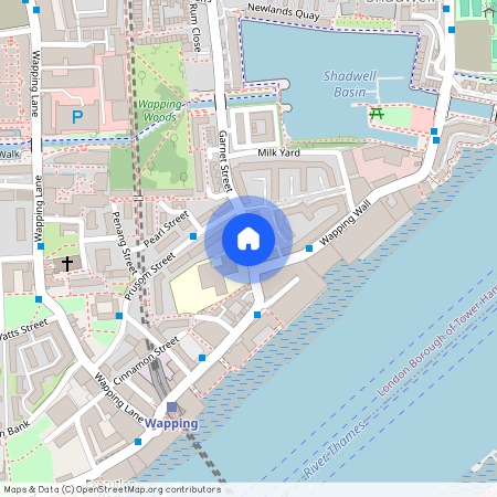 Garnet St, Wapping, London, E1W