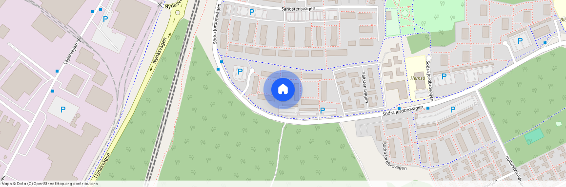 Haninge, Jordbro, Stockholm, Södra Jordbrovägen 101