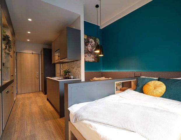 Furnished 1-Room-Business-Apartment (Urban Smart Studio) All-Inclusive Rent - Photo 1