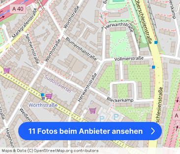 3,5 Zimmer Dachgeschosswohnung mit 2 Bädern! - Foto 1