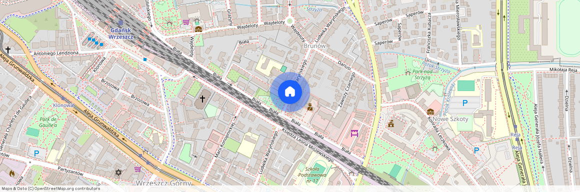 ul. Ludwika Waryńskiego, Wrzeszcz Dolny, Gdańsk, pomorskie