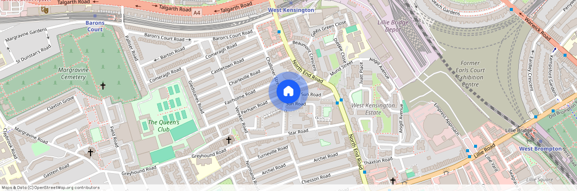 1 Challoner Crescent, London W14 9LE, United Kingdom
