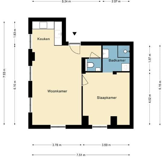 Rijksweg 11-B, Verspreide huizen, 6267AC, Cadier En Keer - Foto 1