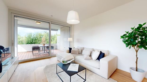 Fantastische Eckwohnung mit riesigem Balkon im Hochparterre - Foto 1