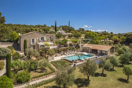 Luberon - Mas d'exception avec vue dégagée et piscine chauffée - Photo 5