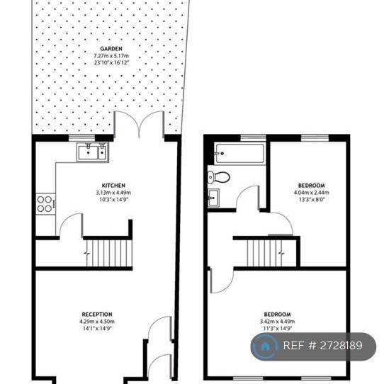 2 bedroom terraced house to rent - Photo 1